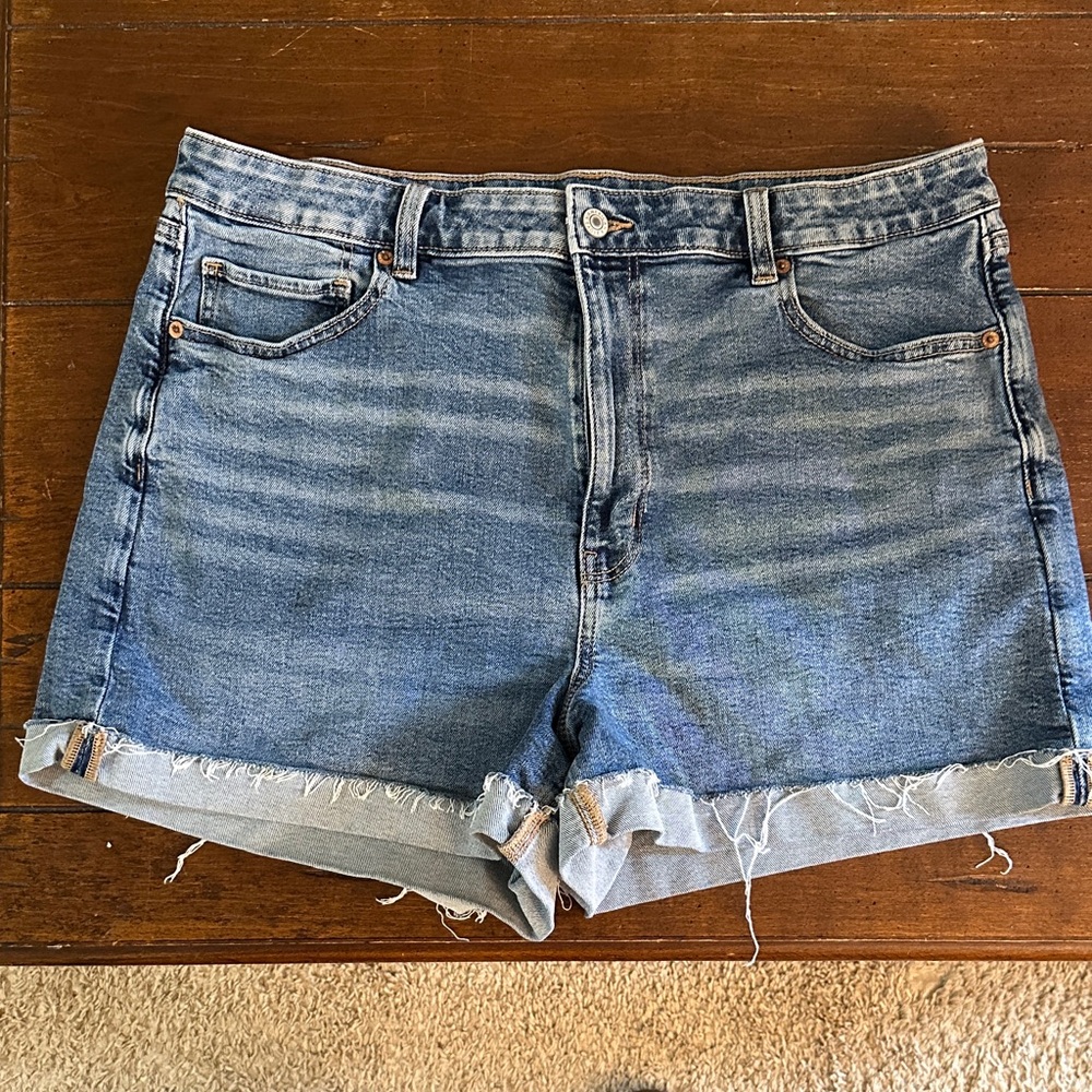 American Eagle Outfitters Light Blue Jean Shorts
